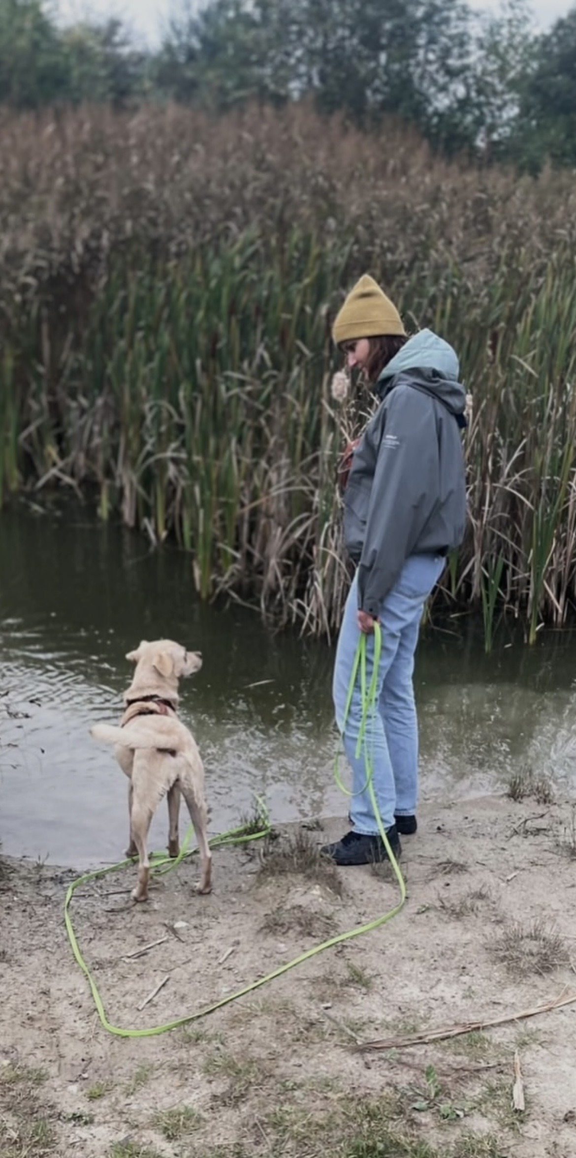 Katja mit Yumi